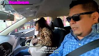 new teen slut for first outdoor casting blowjob interview 😈