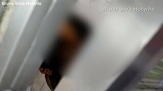 Bruna silva attends party at friend's house