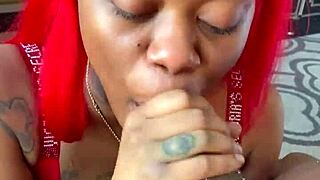 डर्टी नैस्टी एबोनी ब्लोजॉब और ऐनल राइडिंग