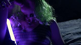 Catwoman's Sensual Night With Big Cock And Stockings