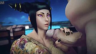 Massage Turns into Fuck with Busty Mom Friend