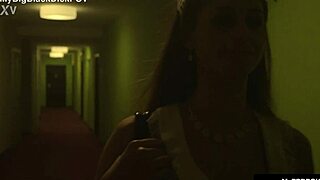 बस्टी हंगेरियन कैथी हेवन की गैंड फिस्ट की जाती है और बीबीसी एनल पाउंडिंग