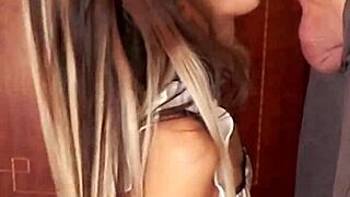 Good Maids Like Candie Cross Kneel To Polish Cocks In Petite European Cosplay