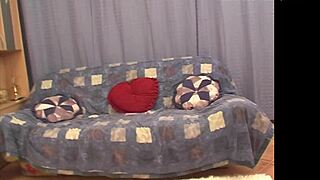 hot milf petra wanks her pussy after work