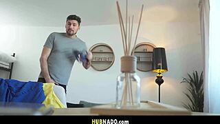 weird guy caught with panties, but selva lapiedra allows anal fuck