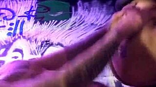 I'm beating the brakes off her pussy with my big cock