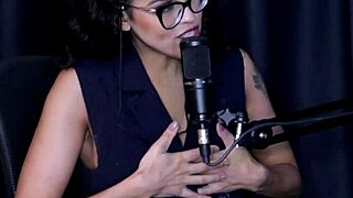 Kali Kalifa Dominatrix in Sheer Red Lingerie