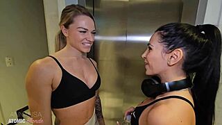 Italian Slut Danika Mori In Wet Blowjob Threesome With Friend