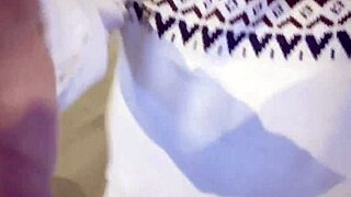 this guy follows a mature venezuelan woman through the busy streets of lima, watching her every move