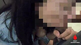 Cheating Pinay Housewife Spreads for Slutty Rent Payment Fuck