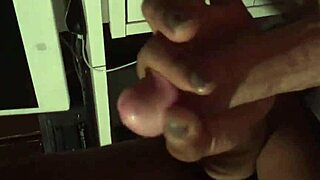 Ebony Woman Receives Interracial Cumshot