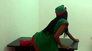 Hey, skinny brunette does sexy dance for her boyfriend!