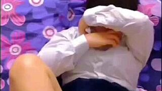 Mexican School Girl Sucks Teacher's Cock Hard, Begs For Creampie In Department