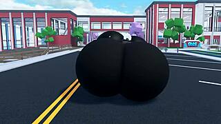 my thicc avatar shakes her big ass for you