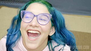 Double Penetration Action With Cute Alice Featuring Hard Assfuck Slaps Licks And Facial In 3some