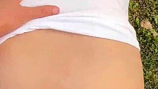 Risky Park Fuck Almost Gets Caught