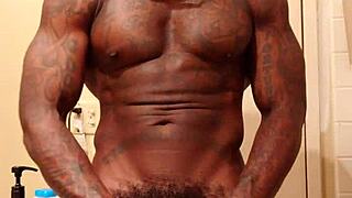 Hallelujah Johnson Worships Big Black Hairy Cock With Passionate Love