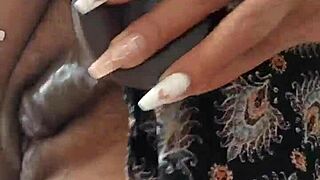 Latina fucks big black cock