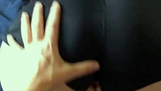 Young Ass Bent Over For Anal Fuck Without Removing Shorts