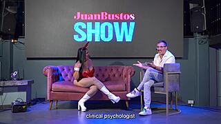 christmas special lalucero deepthroats cock under dominatrix orders in public