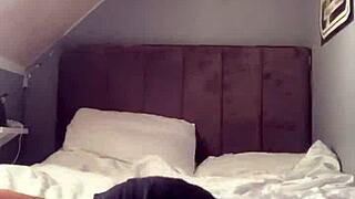 bi muslim girl giving intense blowjob to arab guy in passionate session!