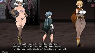 yume-same ami & yuumi in HOT H-SCENE with tall babe FACE SITTING!