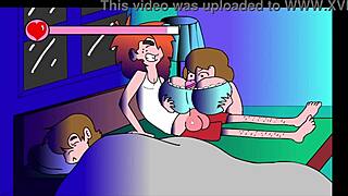 Milf Flashing On Sofa