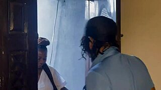 teen college girl skips biology to fuck her boyfriend's big cock in her dorm