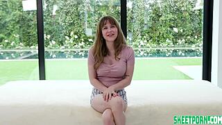 adventurous newbie wynn ryder starts her pornstar career with blonde petite fucking