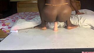 naija teen riding huge dildo solo 😏