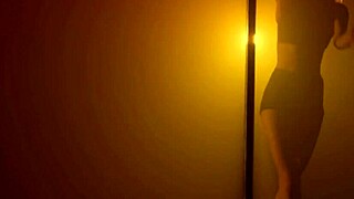 Sensual Pole Dance With Strip Tease