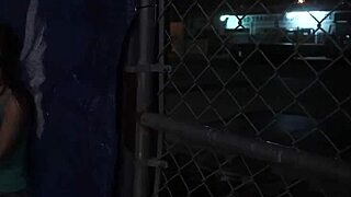 Bound Slut Endures Rough Outdoor Public Gangbang Bondage