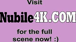 Hot milf shows young chick how to suck big cock properly! 😈