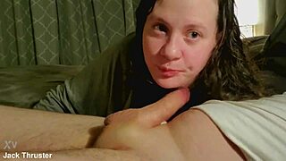 Watch this hardcore throat fuck end with a cumshot!