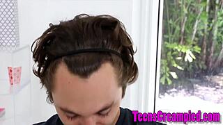 creampie-hungry teen 18+ gets filled in pov hardcore