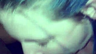 sloppy blowjob on big black cock