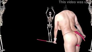 halloween fucking dance with agarabas and olpr 😈 ripped clothes and monster cock assfucking