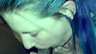 sloppy blowjob on big black cock