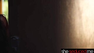 She seduced me with a happy ending, licking wet pussy and scissoring