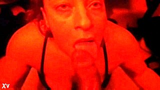 Superhead deep throats big cock