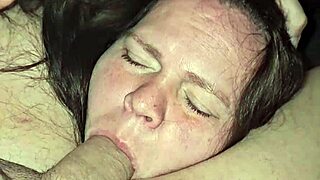 Milf Sucks and Plays with Tits