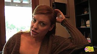 sexy redhead seduces blonde friend with kissing, fingering, licking, rough play to orgasm