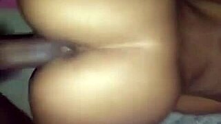 Sexy ebony lightskin gets her big ass fucked