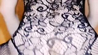 A Milf Dances Striptease With Masturbation Then Takes Big Cock In Tight Holes POV