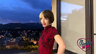 French Slut Enjoys Double Penetration in Sexy Anal Threesome