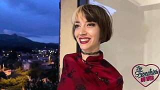 French Slut Enjoys Double Penetration in Sexy Anal Threesome