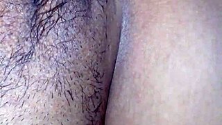 This model strikes a doggy pose for the camera in various angles