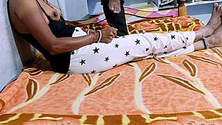 desihotcouple indian hot wife homemade handjob blowjob footjob