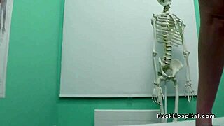 I feel so turned on watching doctor spank and fuck that busty blonde nurse.