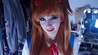 Asuka, dominate Shinji for kissing you?